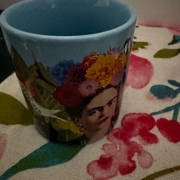 The Unemployed Philosophers Guild Other - Unemployed Philosopher’s Frida Kahlo Coffee Mug “Frida Dreams” With Monkeys